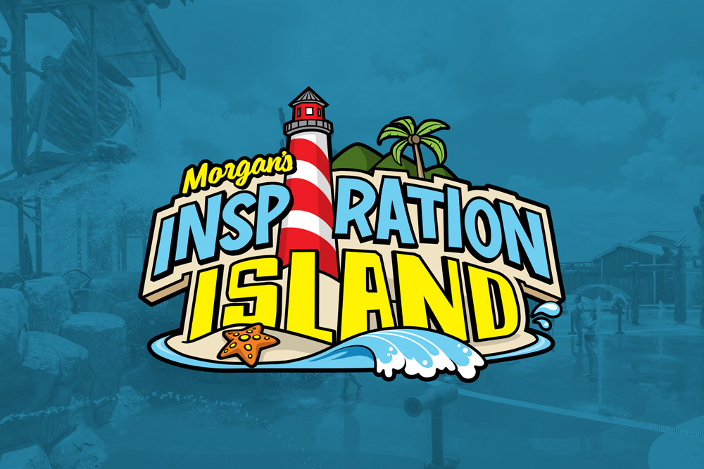 Graphic Design Logo Design Branding Morgan's Inspiration Island Logo