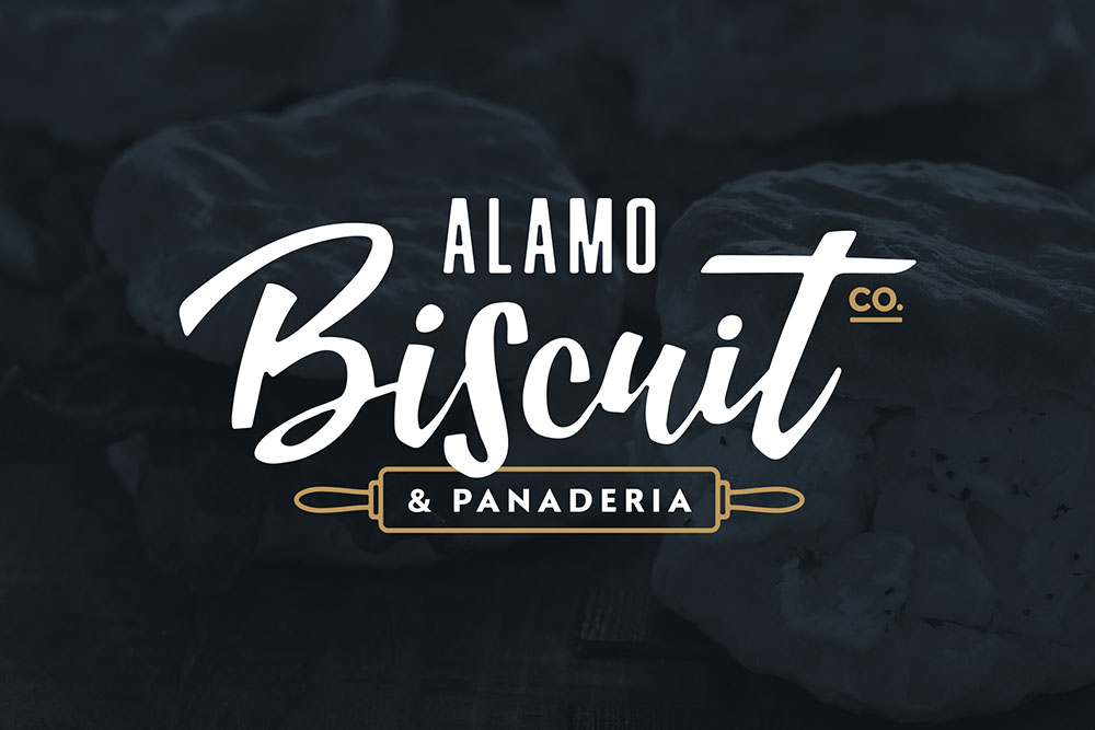 Graphic Design Logo Design Branding Alamo Biscuit Logo
