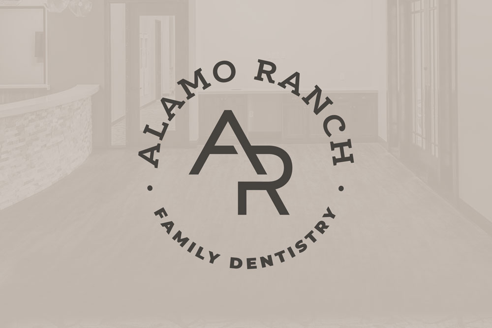 Graphic Design Logo Design Branding Alamo Ranch Family Dentistry Logo