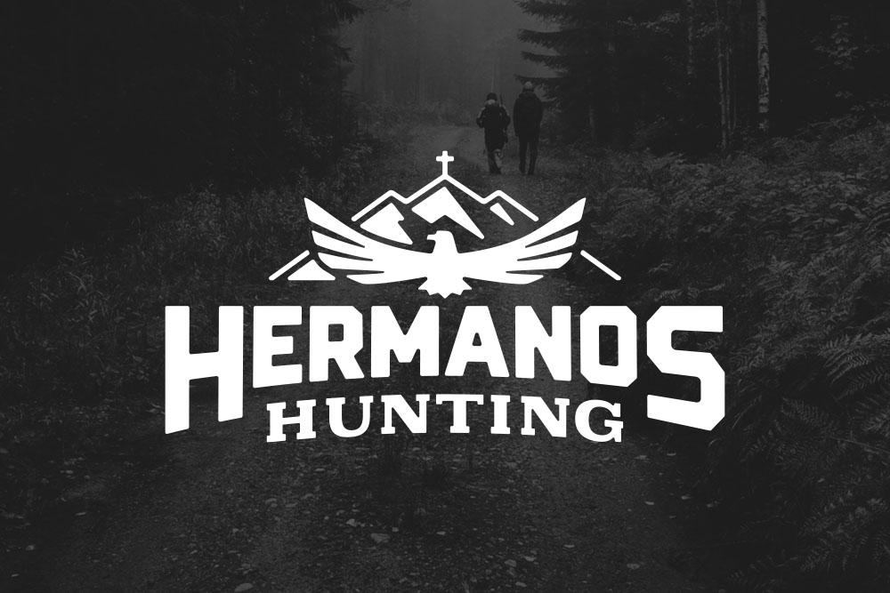 Graphic Design Logo Design Branding Hermanos Hunting Logo