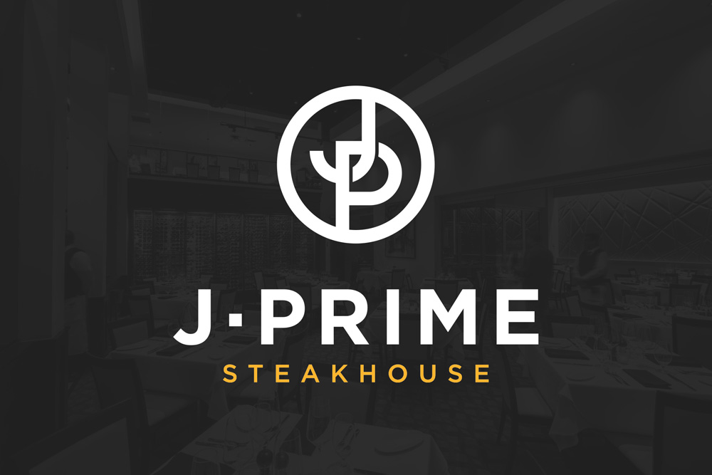 Graphic Design Logo Design Branding J-Prime Steakhouse Logo
