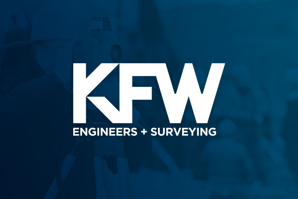 Graphic Design Logo Design Branding KFW Engineers Logo