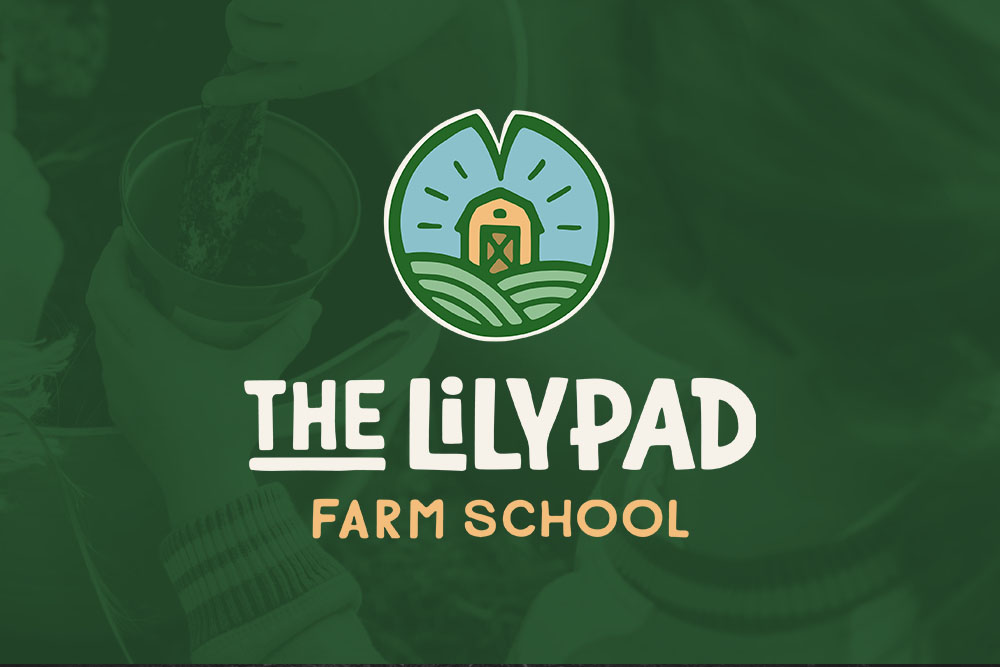 Graphic Design Logo Design Branding Lilypad Farm School Logo