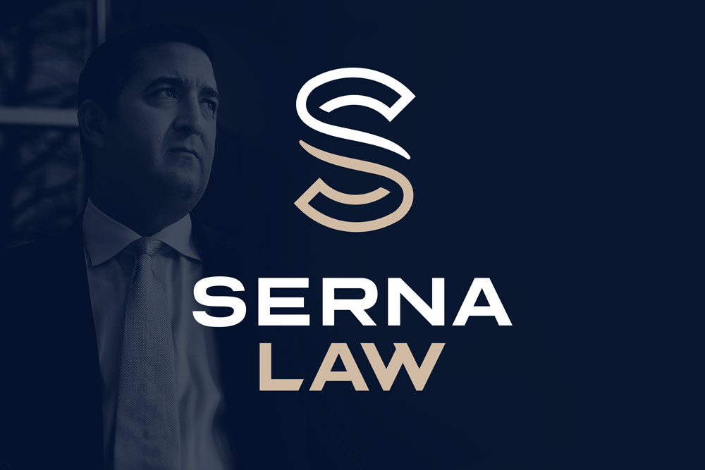 Graphic Design Logo Design Branding Serna Law Logo