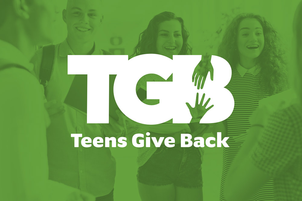 Graphic Design Logo Design Branding Teens Give Back Logo