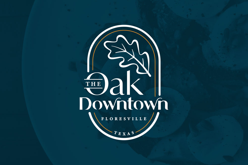 Graphic Design Logo Design Branding The Oak Downtown Logo