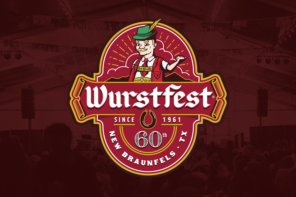 Graphic Design Logo Design Branding Wurstfest New Braunfels Logo