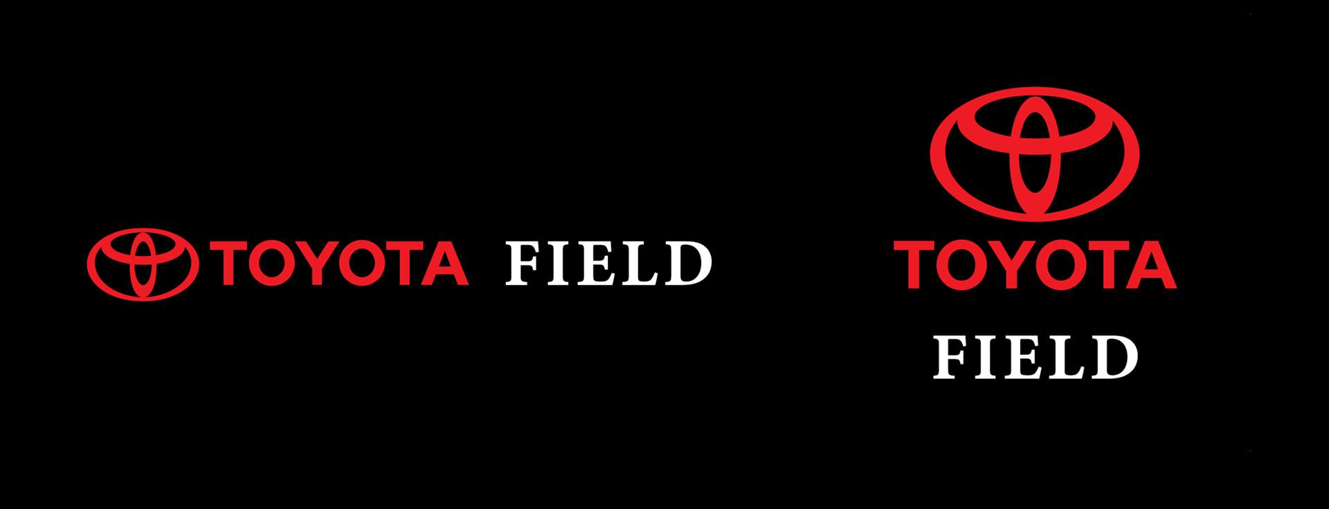 Toyota Field Logo Black